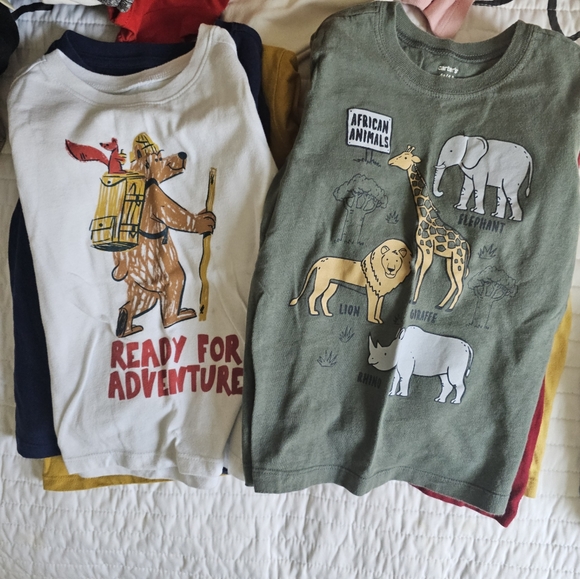 Bundle Of 12 Long Sleeved Shirts. All Size 4t - Picture 6 of 9